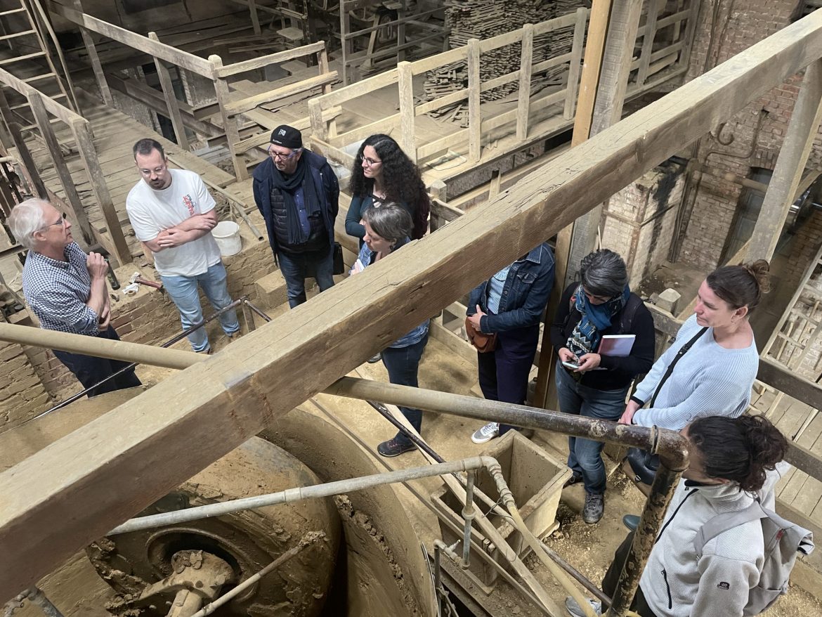 visite chantier - tuilerie