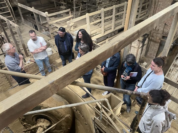 L’équipe 120GR en visite de chantier