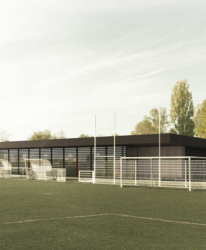 Stade de football de la Canardière à Strasbourg